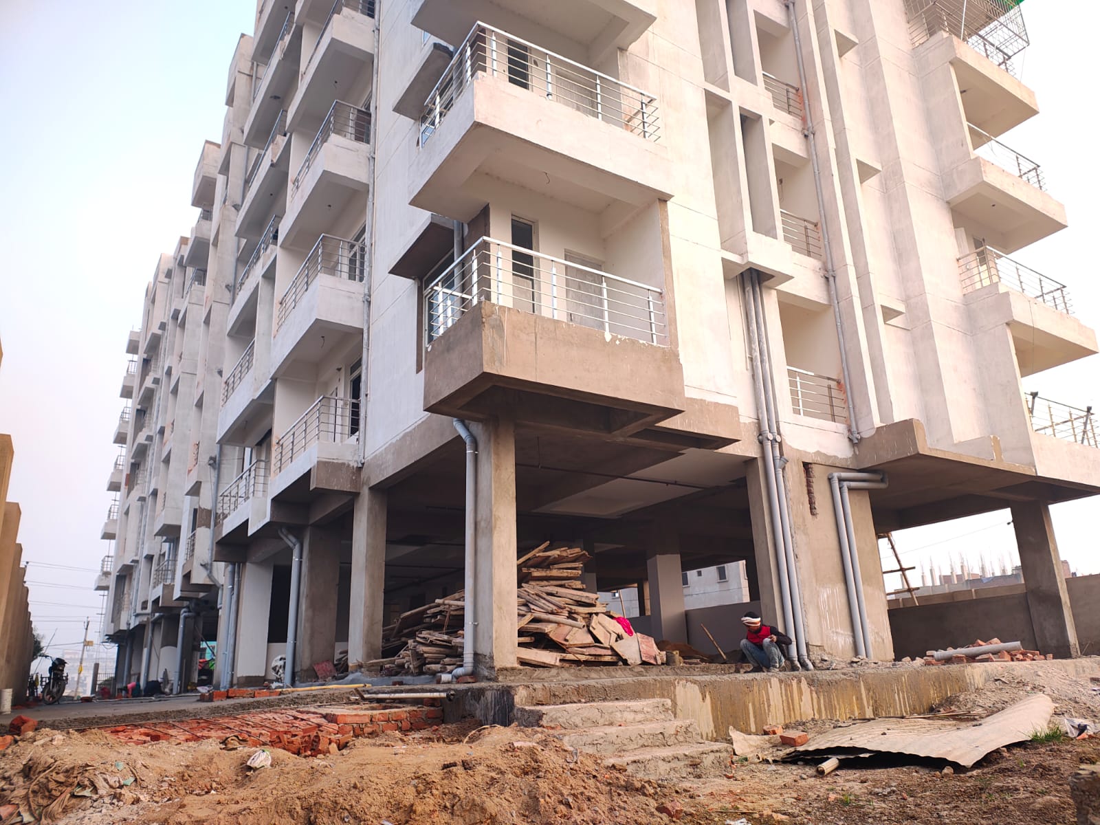 Asha Kiran Enclave Construction Progress